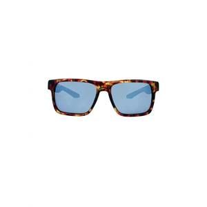 NEW KREEDOM men's tasmania polar sunglasses in matte demi  - blue revo mirror